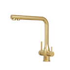 Puretec Tripla Elite 20 3-Way Mixer - Brushed Gold - ELITE-20BG