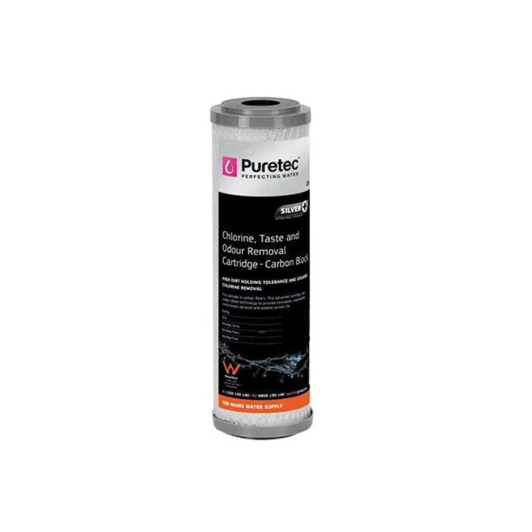 Puretec Genuine CB101 Carbon Block Cartridge - 10 Micron