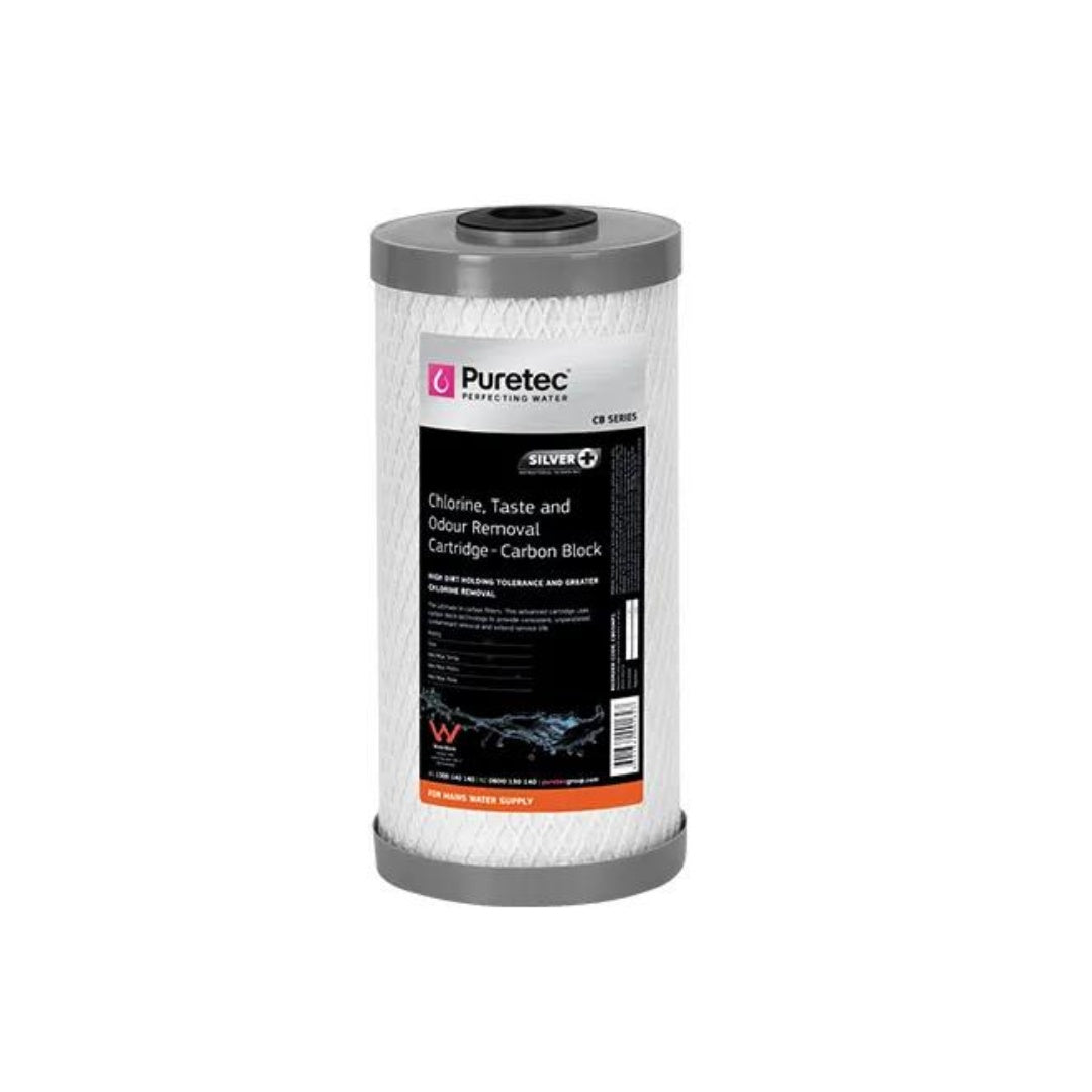 Puretec Genuine CB10MP1 Carbon Block Cartridge - 10 Micron