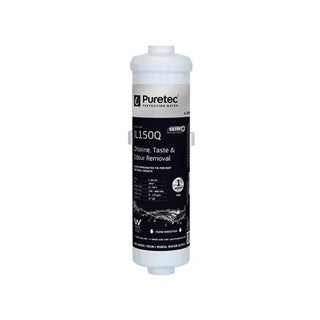Puretec Genuine IL150Q Silver Inline Fridge Filter Cartridge - 1 Micron