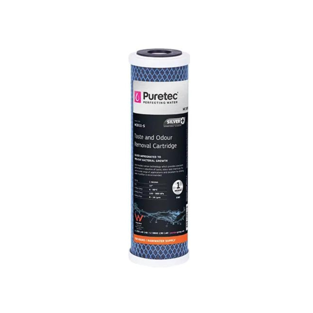 Puretec Genuine MC011-S Moulded Carbon Cartridge - 1 Micron