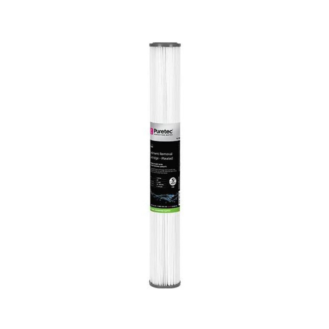 Puretec Genuine PL052 Pleated Sediment Cartridge - 5 Micron