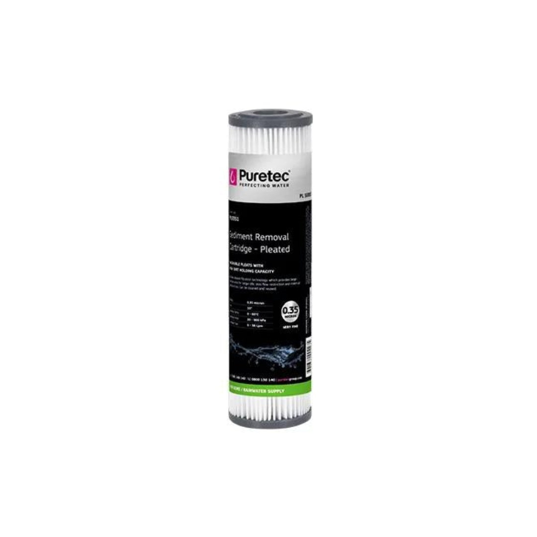 Puretec Genuine PL9351 Pleated Sediment Cartridge - 0.35 Micron