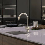 Puretec Z1 Tripla Elite 10 3-Way Mixer Tap With Water Filter Kit - LF Brushed Nickel - Z1-E10-BN-LF