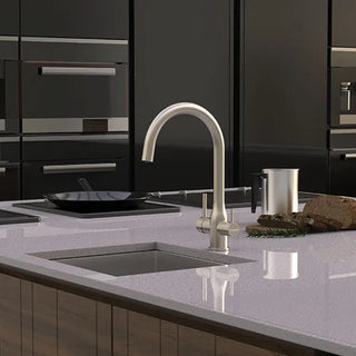 Puretec Z1 Tripla Elite 10 3-Way Mixer Tap With Water Filter Kit - LF Brushed Nickel - Z1-E10-BN-LF