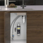 Puretec Z1 Tripla Elite 10 3-Way Mixer Tap With Water Filter Kit - Gun Metal - Z1-E10-GM