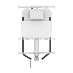 TOTO MH Wall Faced Toilet and D Shape Soft Close Seat - Includes THX918 S-Connector - CW163EA + TC384CVK + Q1001 + MB171M + THX918