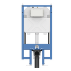 TOTO D-Shape Wall Hung Smart Toilet Package with S5 Washlet - Includes Cistern & Flush Plate - CW553EAT + TCF34470GAU + Q2001 + MB175M#SS