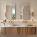 Cassa Design Rec Framed Shaving Cabinet - Brushed Gold REC9045F-BB