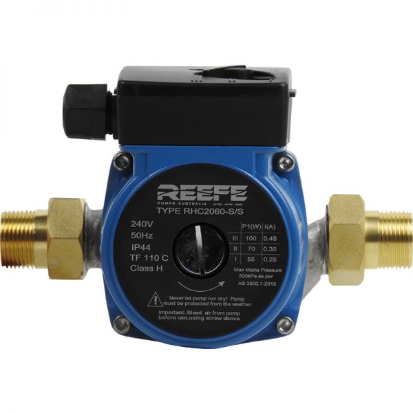 Reefe RHC2060 Hot Water Circulator Pump - 7372.SS