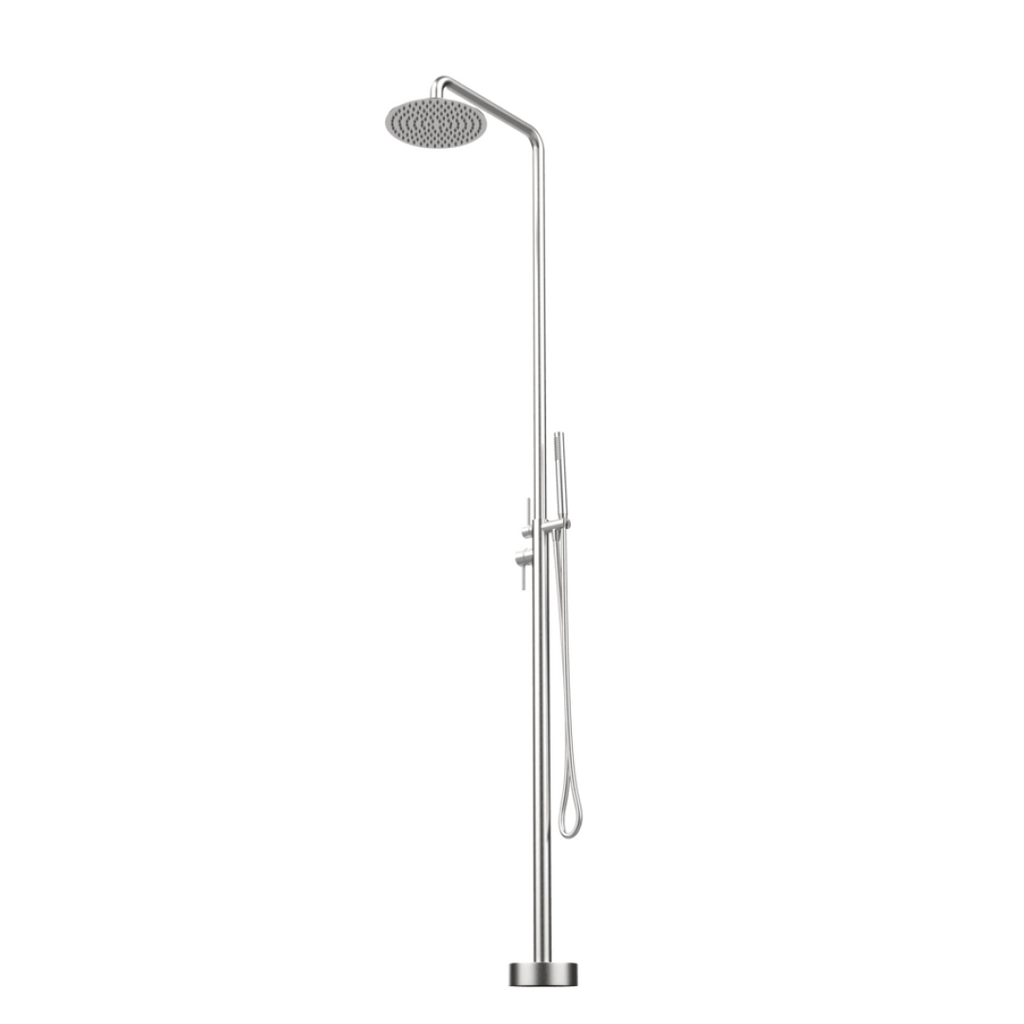 Gareth Ashton 316 Stainless Steel Freestanding Shower System - RHS08-EXT-316 + RHS08-INT-316