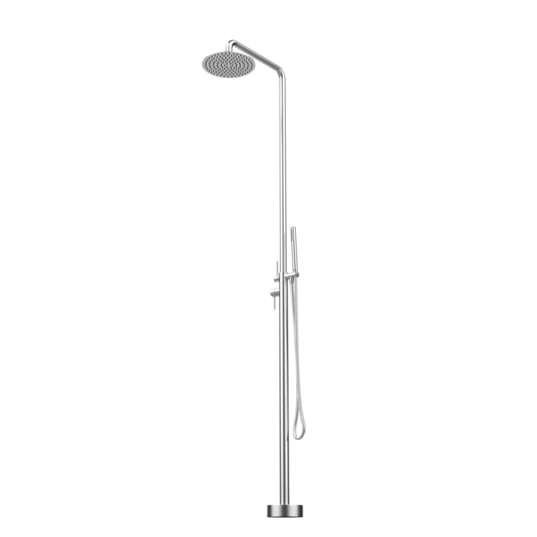 Gareth Ashton 316 Stainless Steel Freestanding Shower System - RHS08-EXT-316 + RHS08-INT-316
