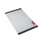 Franke Mythos MYX220-50/34FPCSBR 1 & 1/2 Bowl 3 Way Install - (Includes Extension Drainer, Rollamat & Remote Waste) - MYX22050/34FPCSBR