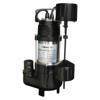 Reefe RVS155VF Vortex Sump Pump with Vertical Float - 8416