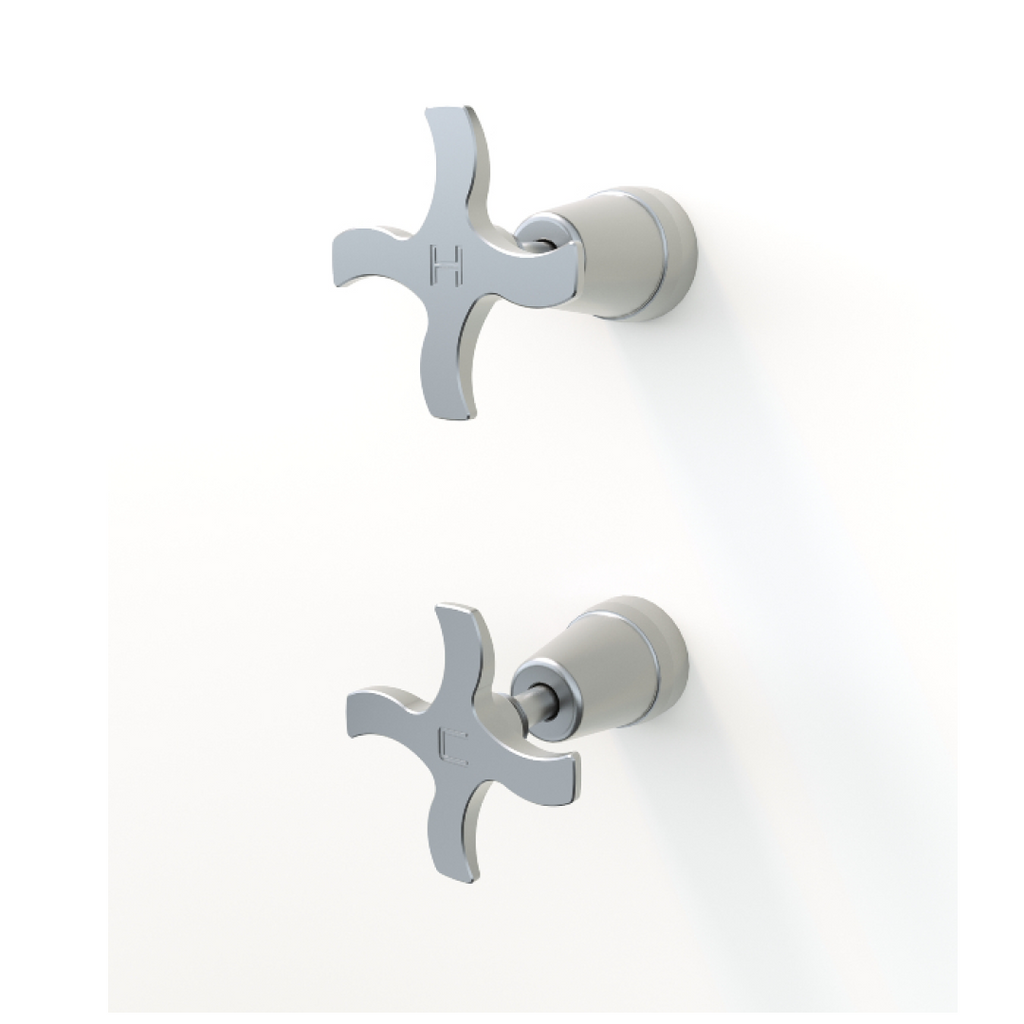 Rainware Outdoor Wall Taps (Pair) - 316 Stainless Steel - 8200