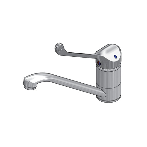 Ramcare Sink Mixer - 150mm Handle - Chrome