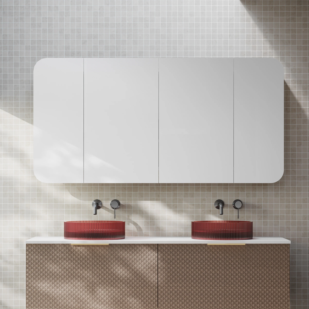 Cassa Design Rec 1500 x 750 Shaving Cabinet - Matte White Interior - REC1575MW