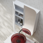 Cassa Design Rec 600 x 750 Shaving Cabinet - Matte White Interior - REC6075MW