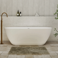 Cassa Design Rec Slimline 1700mm Acrylic Freestanding Bath Includes Overflow - Matte White - BT-RE1700M