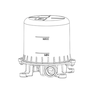 Parisi Recessed Body for Bath Riser with Diverter Mixer (2-way) - X2.08F-D2