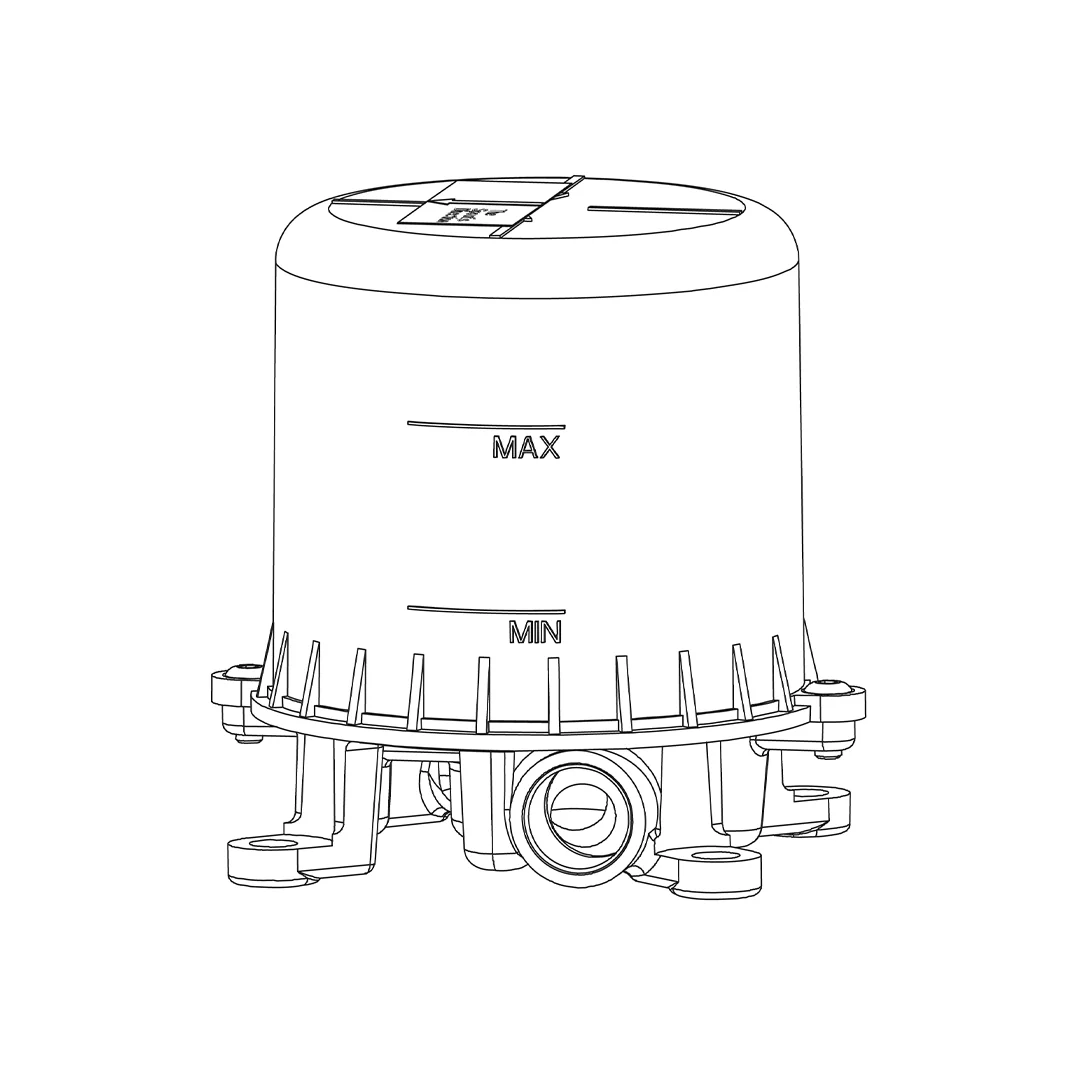 Parisi Recessed Body for Bath Riser with Diverter Mixer (2-way) - X2.08F-D2