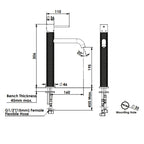 Greens Reflect Tower Basin Mixer - Brushed Copper - 21302568