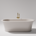 Pietra Bianca Rome 1800mm Freestanding Bath - Black - PBS1015-Black