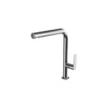 Parisi Slim 30 Kitchen Mixer with Straight Spout and Pull Out Spray - Chrome