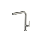 Parisi Slim 30 Kitchen Mixer with Straight Spout and Pull Out Spray - Brushed Nickel