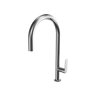 Parisi Slim 30 Kitchen Mixer with Round Spout - Chrome