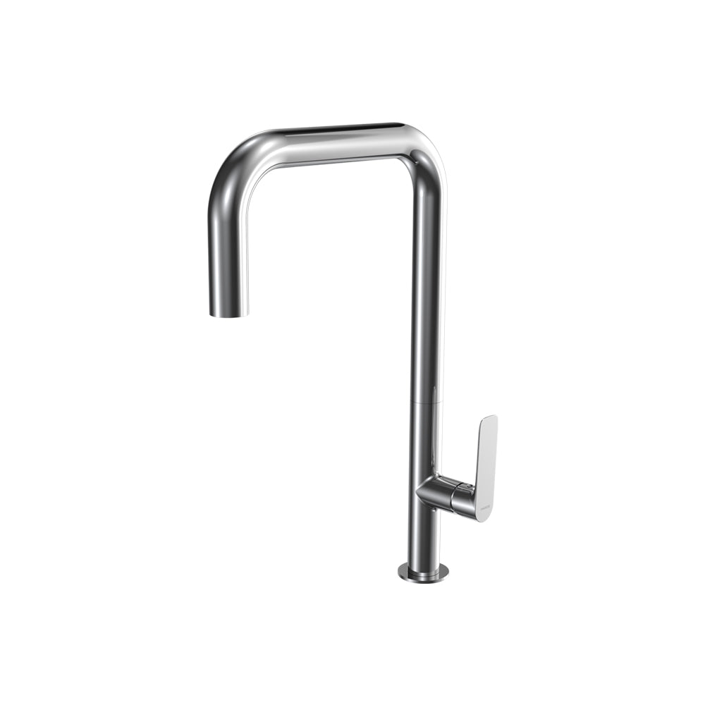 Parisi Slim 30 Kitchen Mixer with Square Spout - Chrome