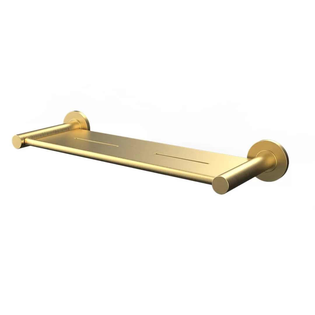 Master Rail 320mm Shelf - Brushed Gold - S32-BG
