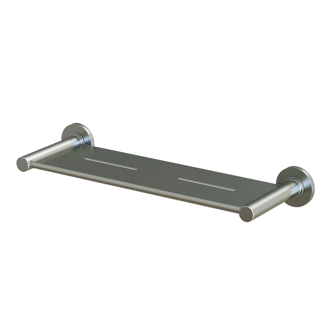 Master Rail 320mm Shelf - Brushed Nickel - S32-BN