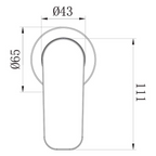 Argent Pace 2.0 Shower Mixer Set (Includes In-Wall Body) - LF Brushed Gold - S544285B + M186700