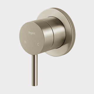 Argent Grace 2.0 Shower Mixer Set (Includes In-Wall Body) - LF Brushed Nickel - S566380B + M186700