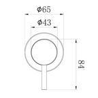 Argent Grace 2.0 Shower Mixer Set (Includes In-Wall Body) - LF Brushed Gold - S566385B + M186700