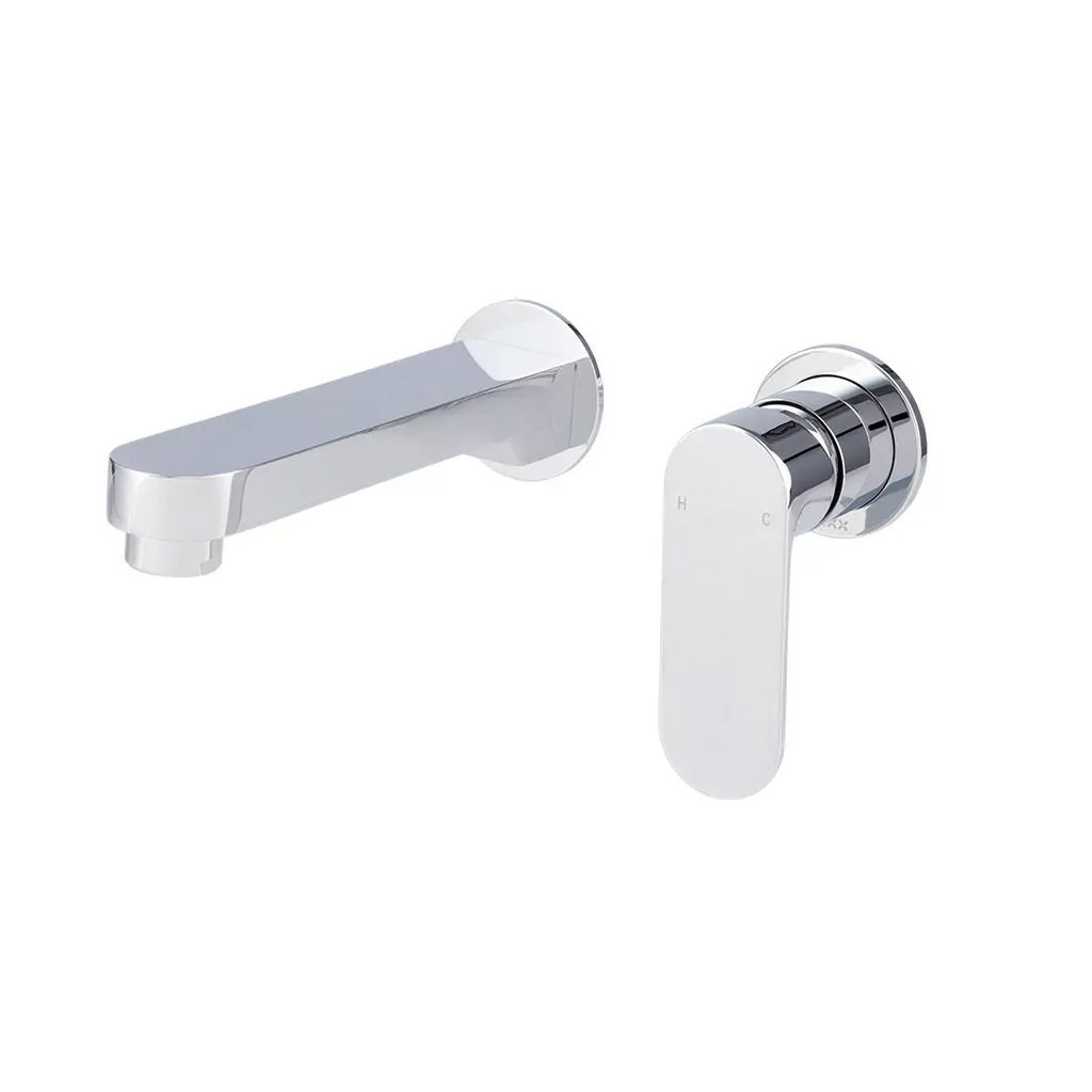 Mixx Saffron Dual Wall Plate Mixer Chrome - Includes Body - 11SL955CLE