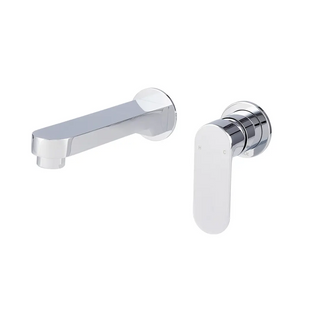 Mixx Saffron Dual Wall Plate Mixer Chrome - Includes Body - 11SL955CLE