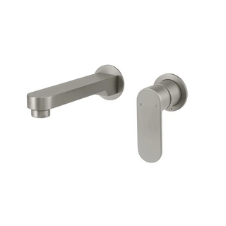 Mixx Saffron Dual Wall Plate Mixer Gun Metal - LF Includes Body - 11SL955GLEF