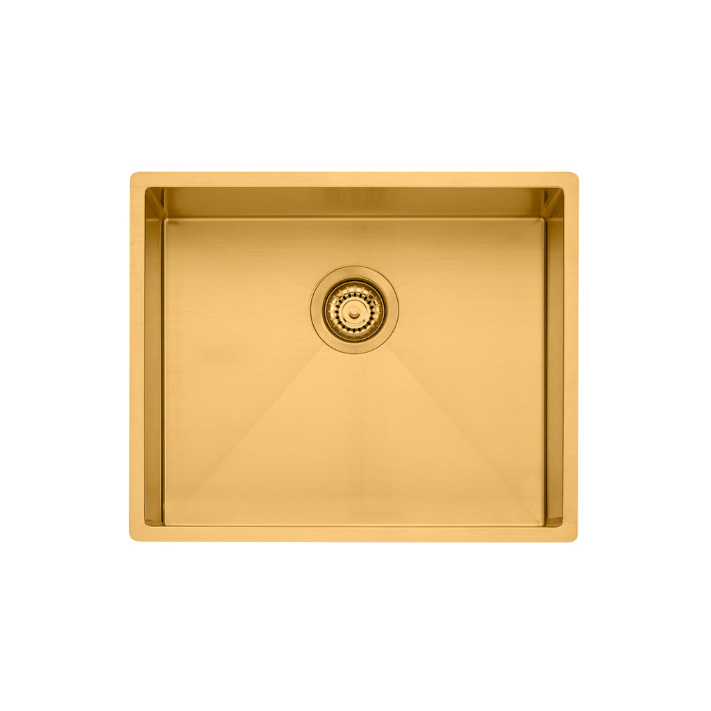 Oliveri Spectra Single Bowl Sink - Brushed Gold - SB50AU