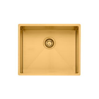 Oliveri Spectra Single Bowl Sink - Brushed Gold - SB50AU