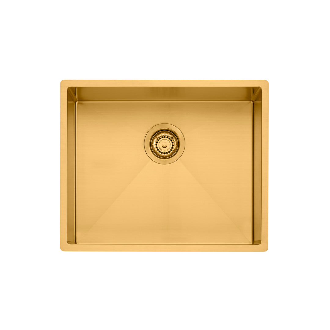 Oliveri Spectra Single Bowl Sink - Brushed Gold - SB50AU