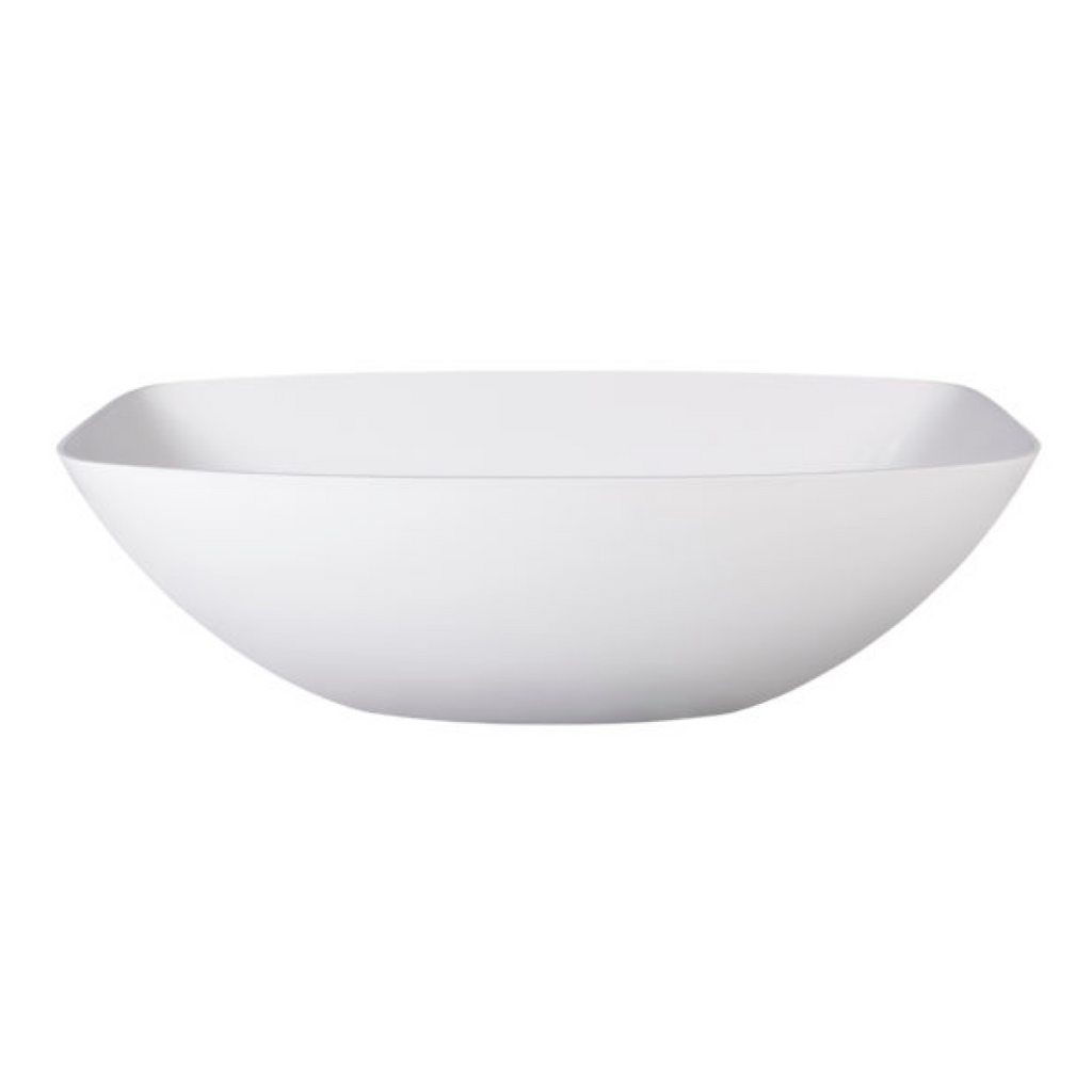 DADOquartz Morgane 1625mm Freestanding Bath No Overflow - Satin White - SBM079-S