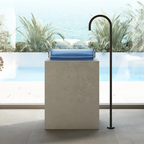 Cassa Design Wow Translucency Rectangular Above Counter Basin - Sky Blue - SBS5036SB