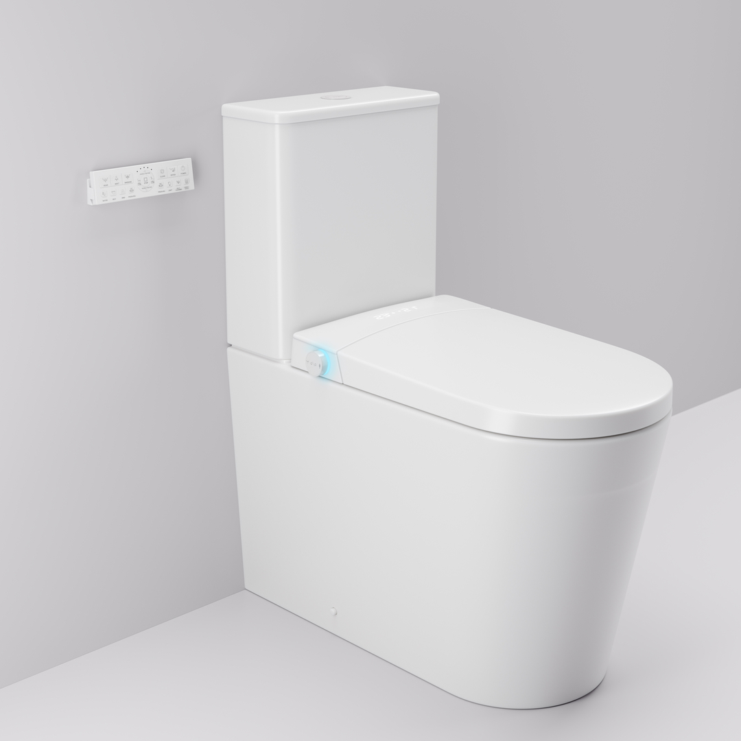 Argent Evoke Back to Wall Smart Toilet - SBTW200