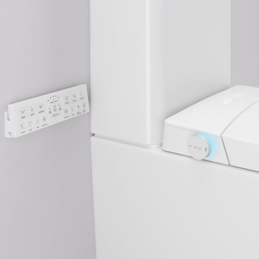 Argent Evoke Back to Wall Smart Toilet - SBTW200