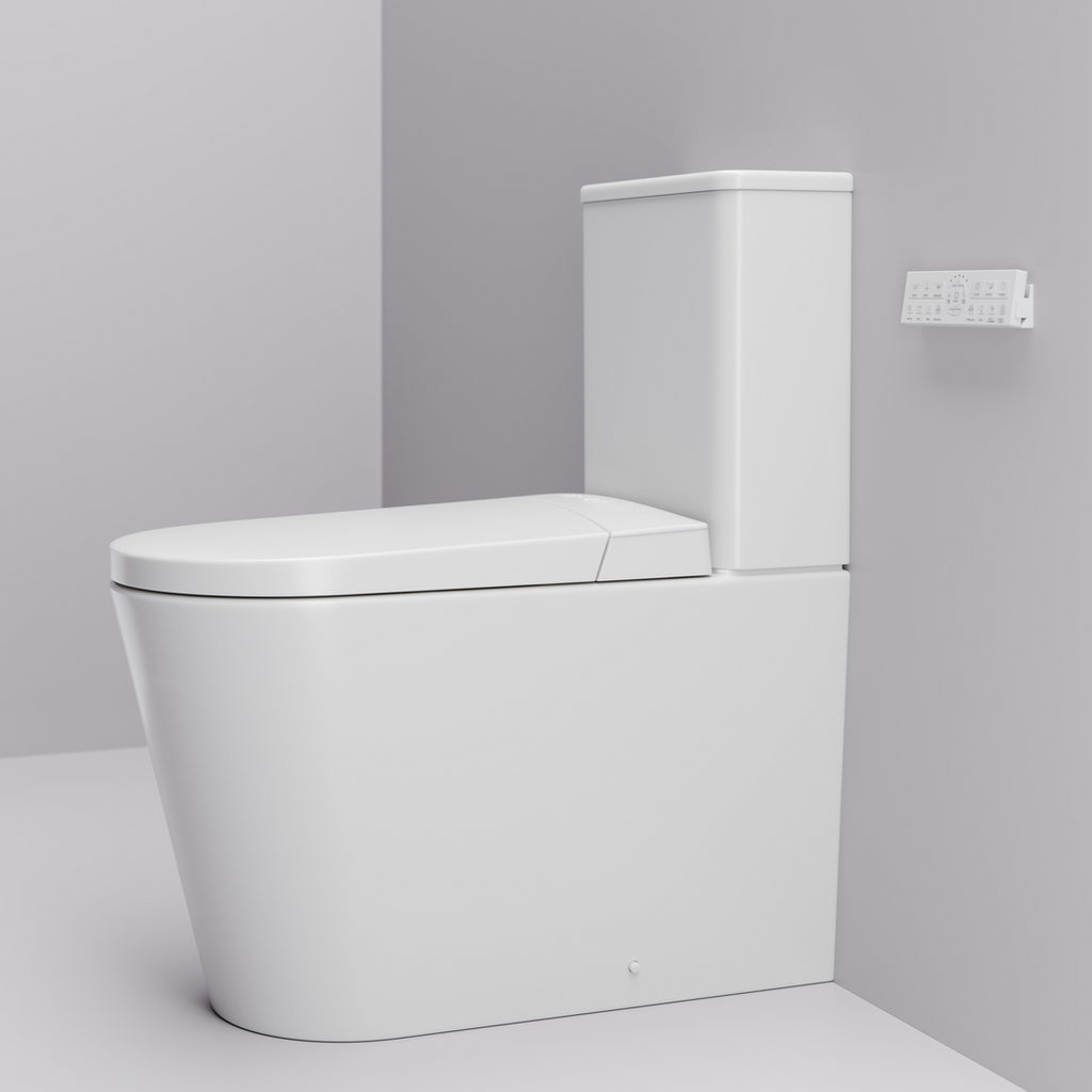 Argent Evoke Back to Wall Smart Toilet - SBTW200
