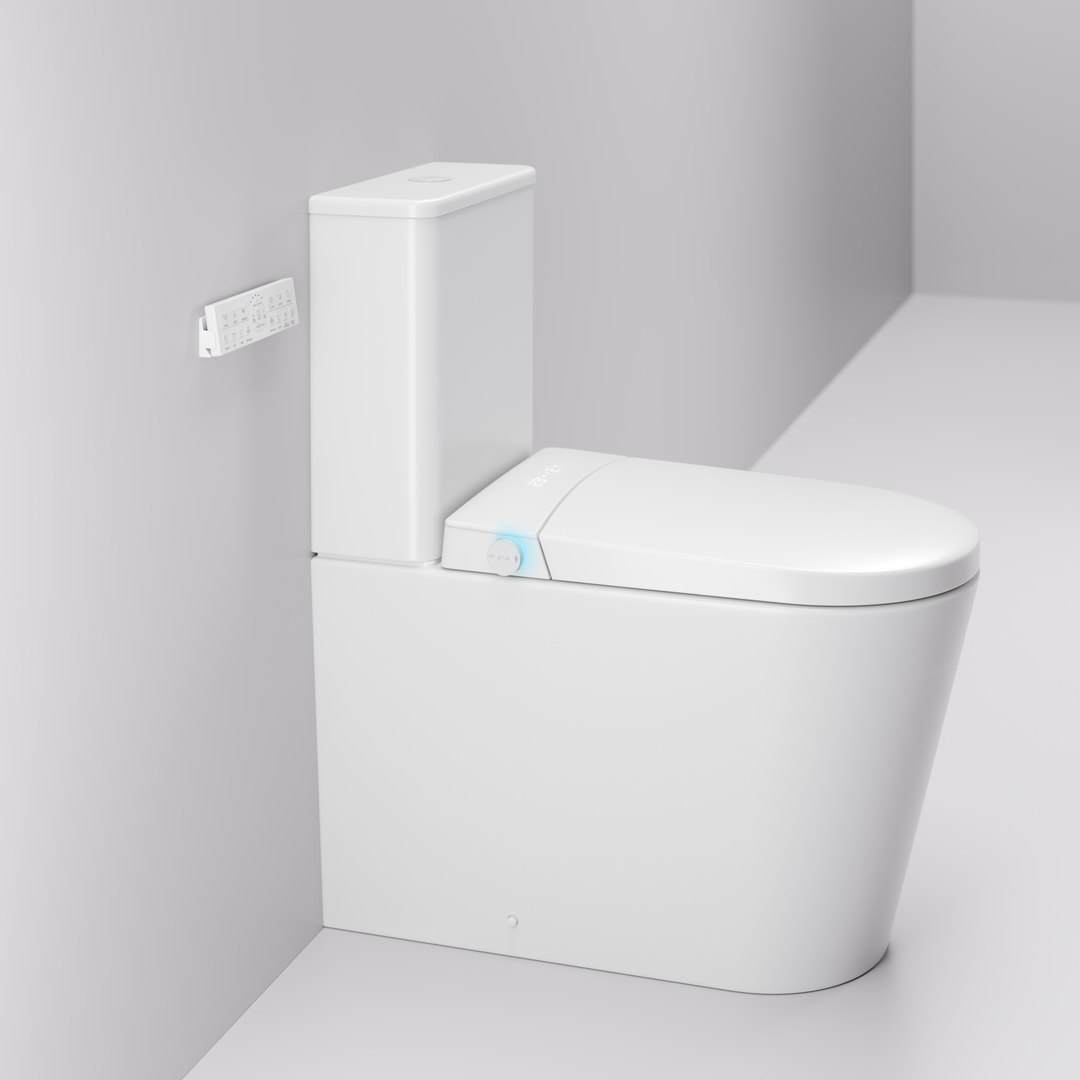 Argent Evoke Back to Wall Smart Toilet - SBTW200