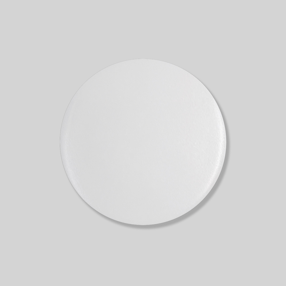 Studio Bagno 32mm Flat Top Ceramic Plug & Waste - Gloss White SBW006