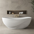 Victoria + Albert Seros 1800 Freestanding Bath - Gloss White - SE2-N-SW-NO